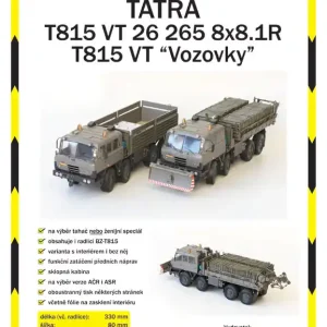 Tatra VT 26 265 8x8.1R - armádní tahač/ženijní speciál Cenový Hit