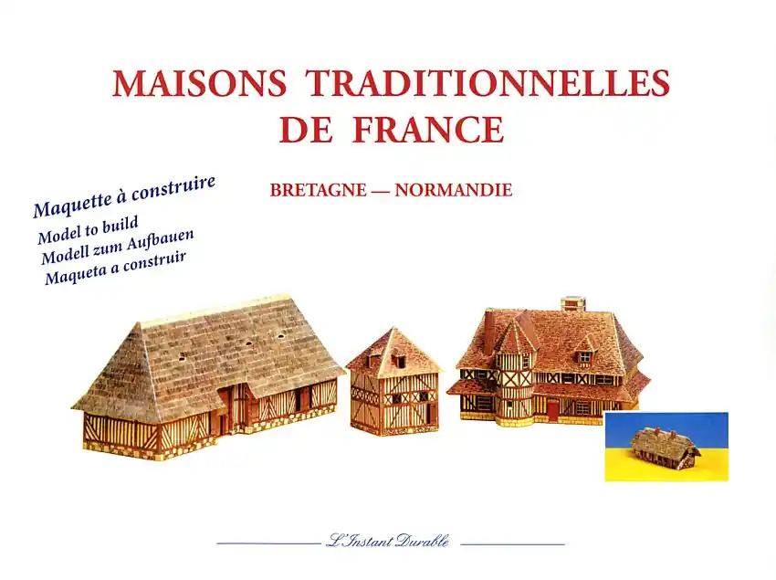 Tradiční domy z Normandie a Bretaně Akční Nabídka