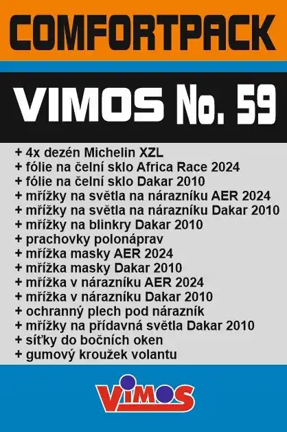 Vimos No.59 - 1 25 - Comfort Pack Akce