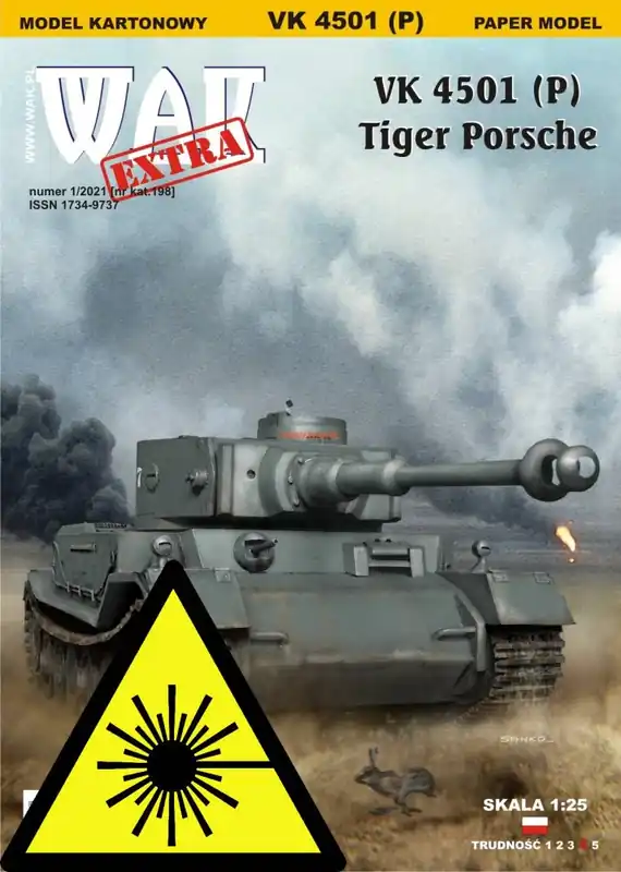 VK 4501 (P) / Tiger Porsche - Leptané doplňky Poslední Šance