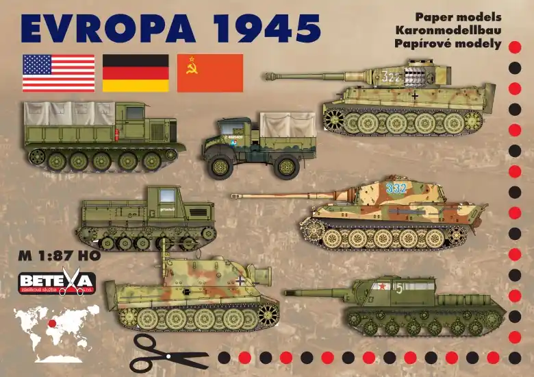 Vojenská technika Evropa 1945 Cenový Hit