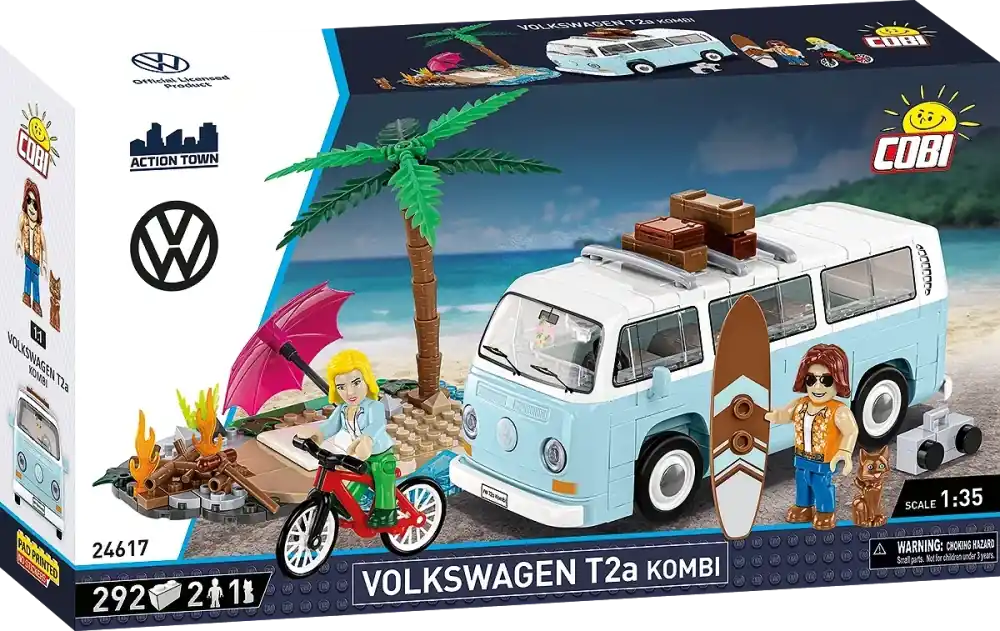 Akční Nabídka Volkswagen T2a Kombi - Plastová stavebnice COBI