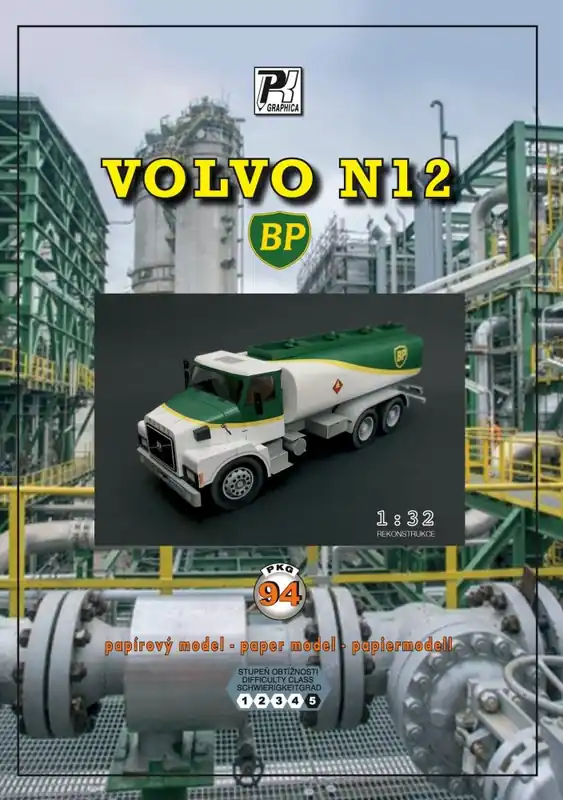 Volvo N12 - cisterna BP Nová Kolekce