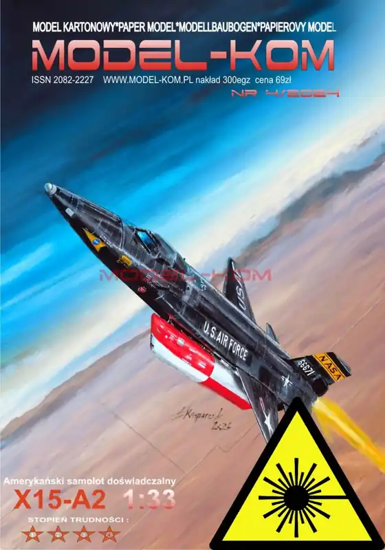 X-15 A2 - Laserové doplňky - kostra Top Prodej