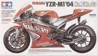 Yamaha YZR-M1 04 No.7/33 Odeslání Ihned