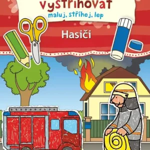 Autentický Začínáme vystřihovat - Hasiči
