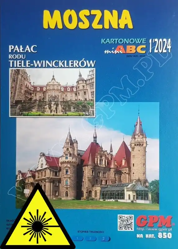 Zámek Moszna - Laserové doplňky - kostra, detaily Originální