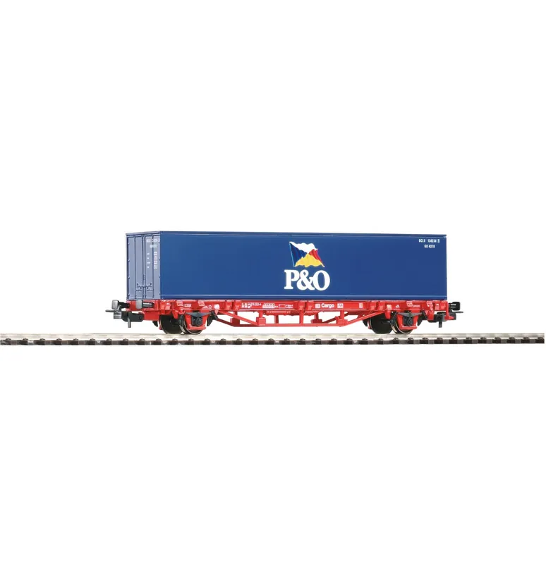 Plošinový vůz DB-Cargo P&O Bezpečná Platba