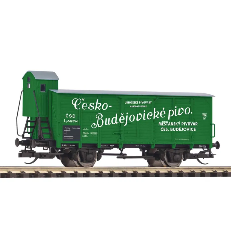 Krytý vůz Bier ČSD o. Bhs Časově Omezené