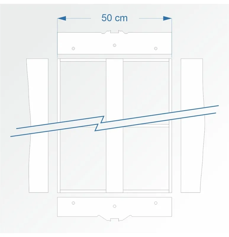 Modul rovný 90 cm – čela E96 a F96 Akční Cena