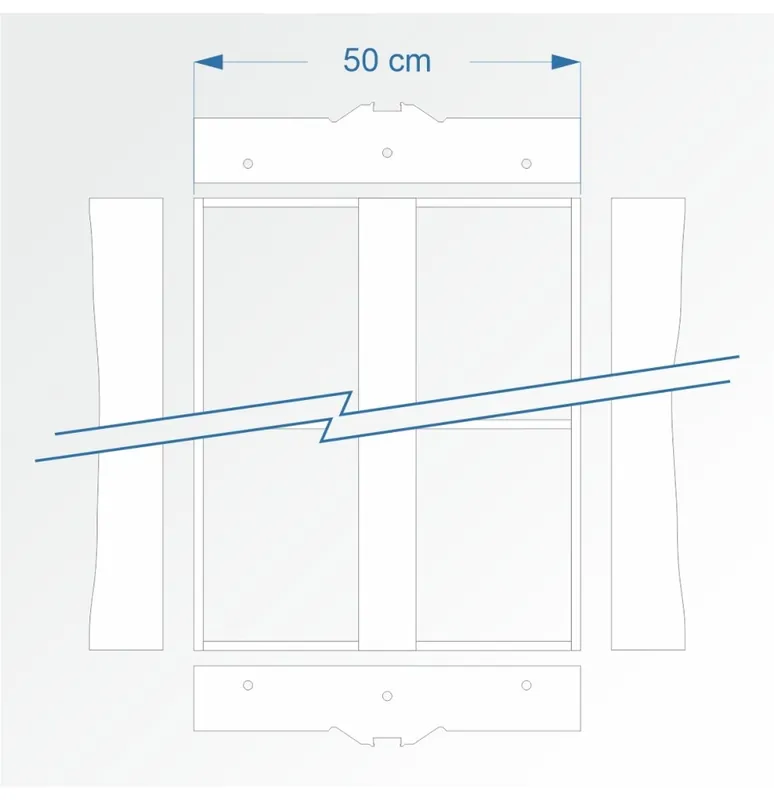 Sezónní Sleva Modul rovný 120 cm – čela E96 a E96