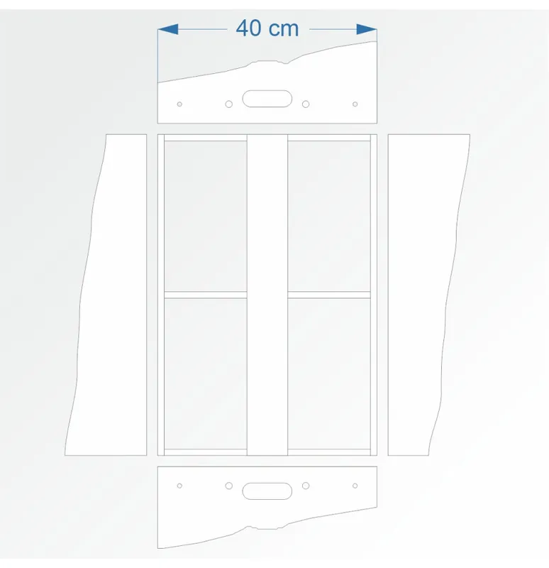 Omezená Nabídka Modul rovný 60 cm – čelo NZ a NZ