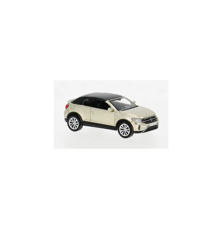 Hit Sezóny VW T-Roc Cabriolet geschlossen, beige