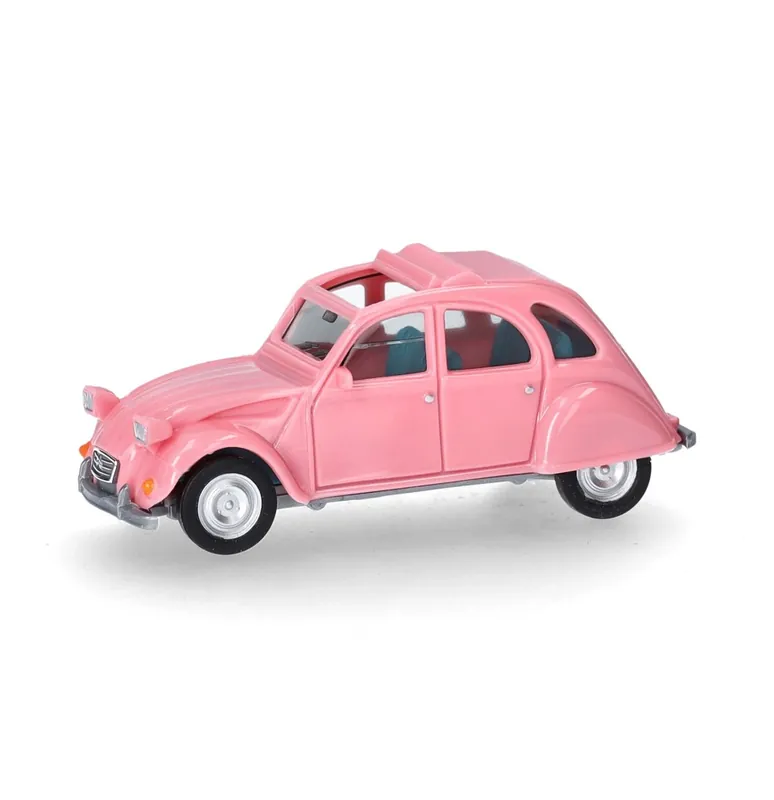 Citroen 2 CV offen, hellrosa Hit Sezóny