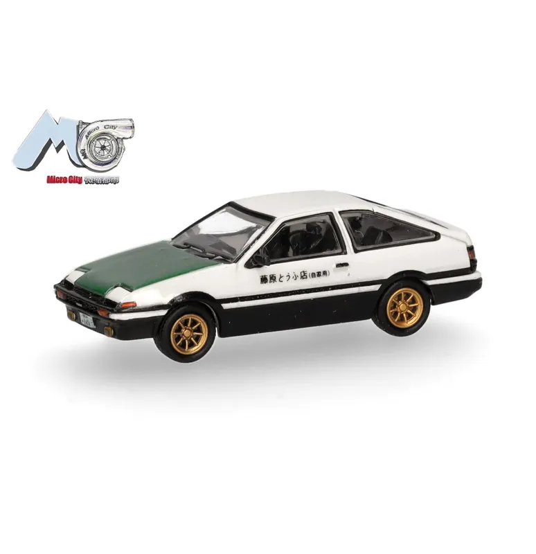 Toyota Corolla AE86, weiß/grün Cenová Bomba