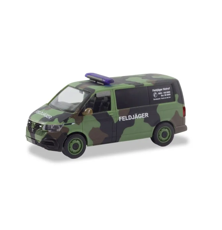VW T 6.1 Bus Feldjäger fleckt. Omezená Nabídka