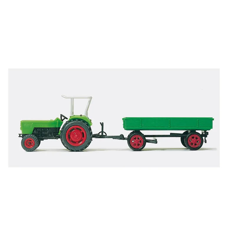 Top Prodej Zemědělský traktor Deutz D 6206 s přívěsem