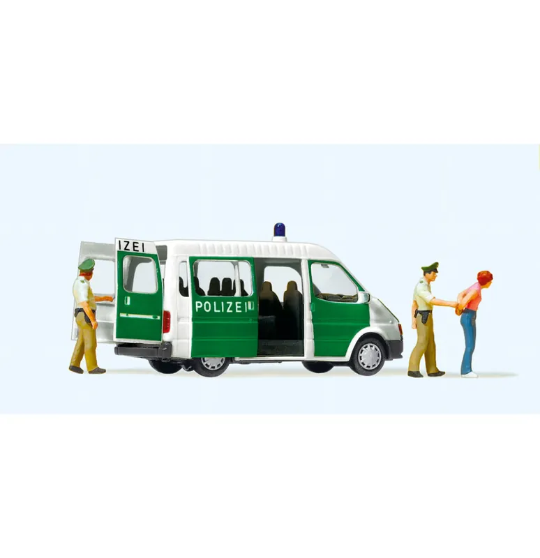 Nejprodávanější Policejní vozidlo Ford Transit s otevřenými dveřmi