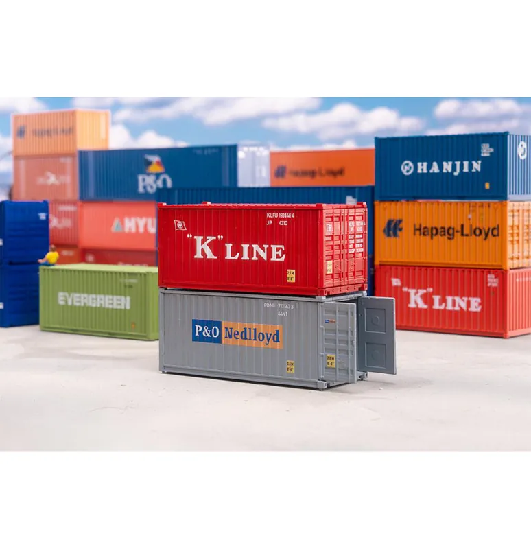 Kontejnery K-LINE a P&O Originální