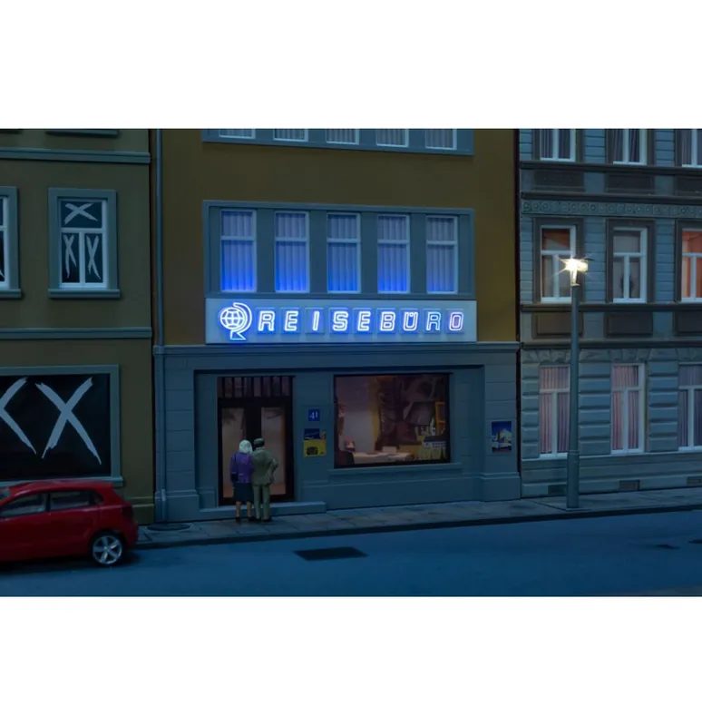 Vysoce Kvalitní LED neon "Reisebüro"