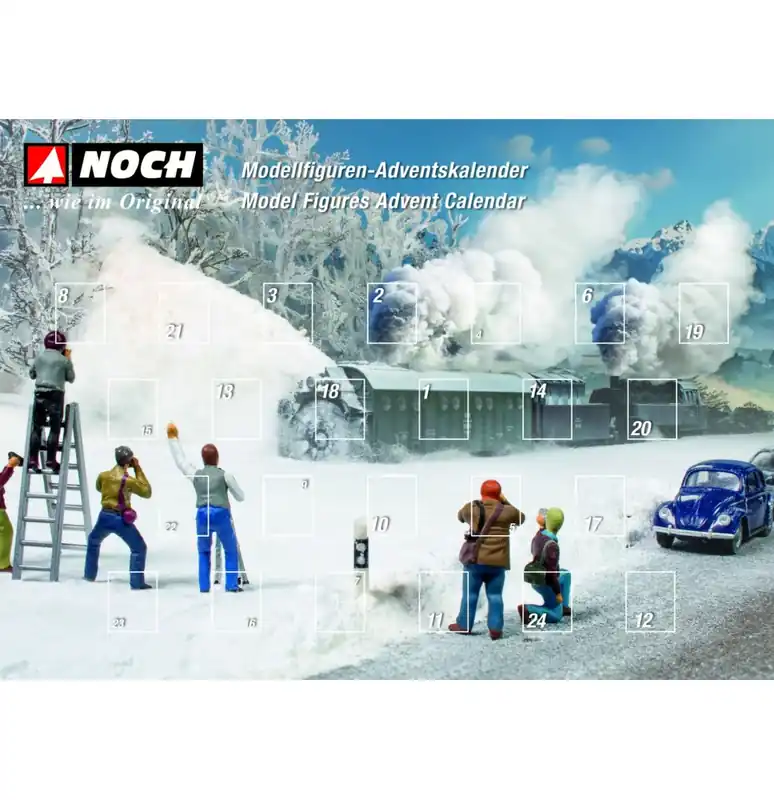 Adventní kalendář s figurkami Výprodej