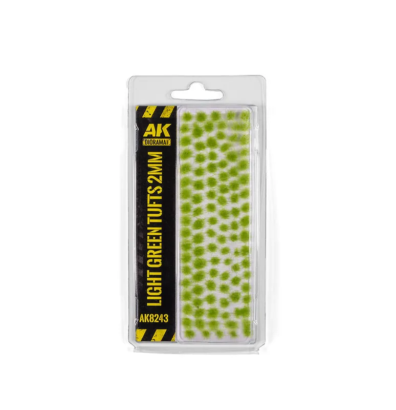 Nejlepší Cena Light green tufts 2 mm