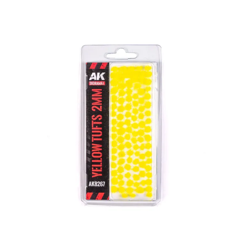 Yellow - fantasy tufts 2 mm Must-Have