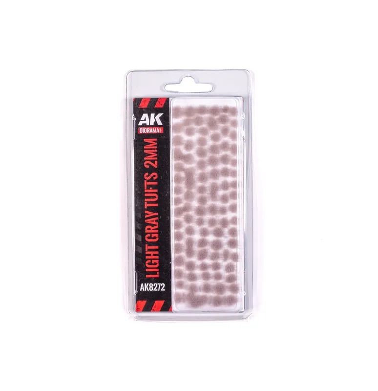Speciální Cena Light gray - fantasy tufts 2 mm