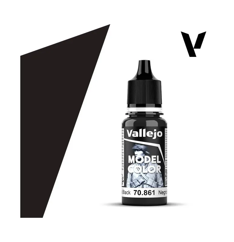 Vallejo Model Color 70861 – Gloss Black Cenová Bomba