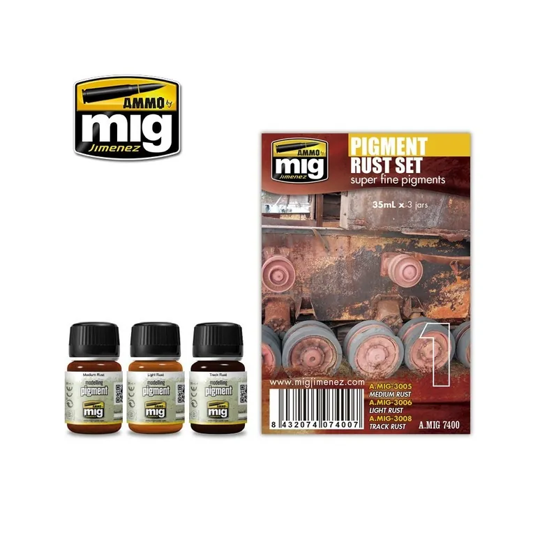 Speciální Cena Pigment Rust Set