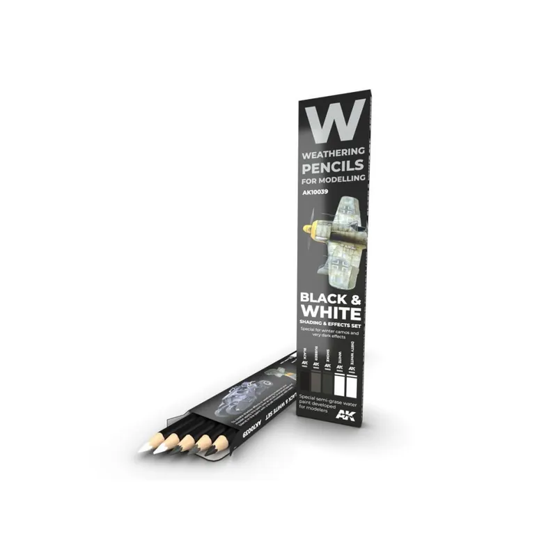 Watercolor Pencil set – Black And White Super Cena