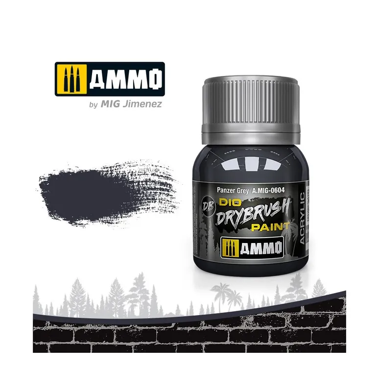 DRYBRUSH Panzer Grey Přímo Od Výrobce
