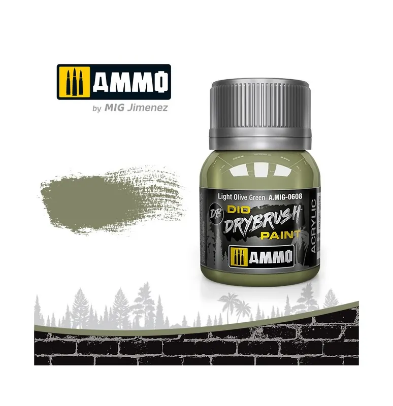 DRYBRUSH Light Olive Green Super Cena