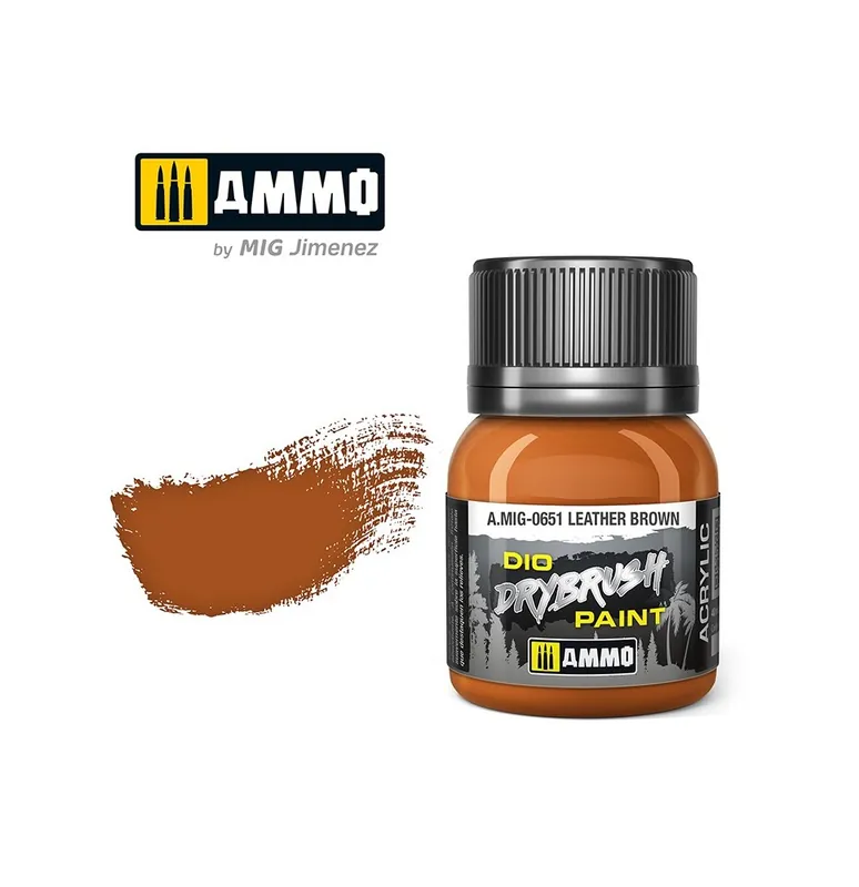Časově Omezené DRYBRUSH Leather Brown