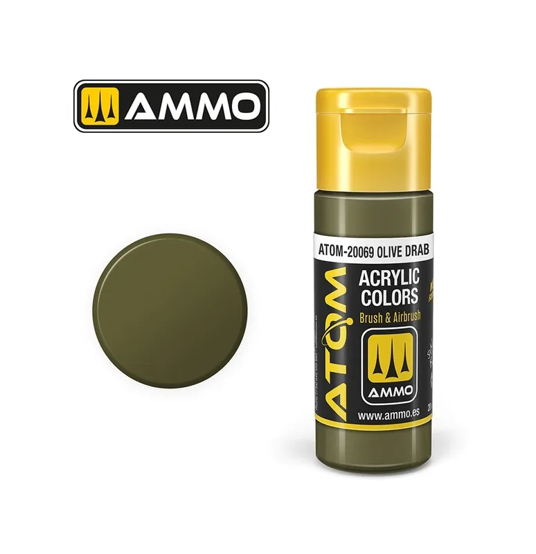 ATOM COLOR Olive Drab Akční Nabídka