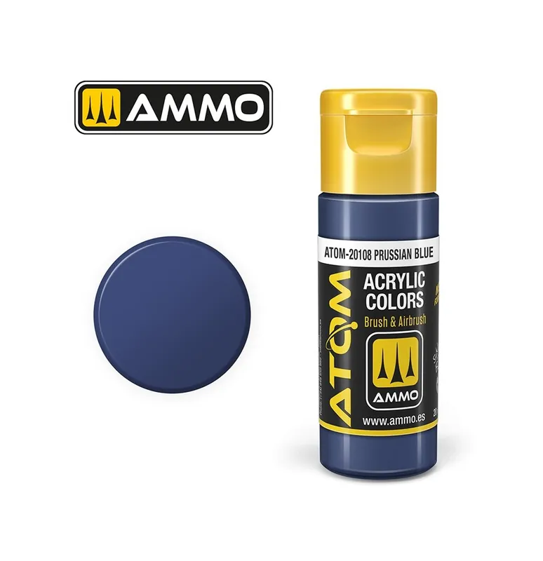 ATOM COLOR Prussian Blue Omezená Nabídka