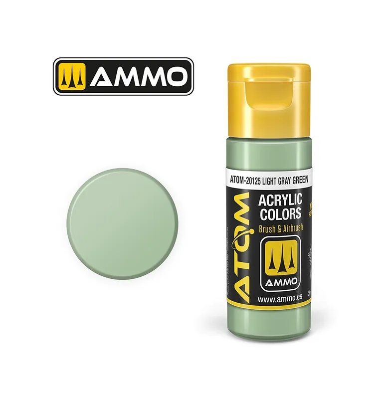 Cenově Výhodný ATOM COLOR Light Gray Green