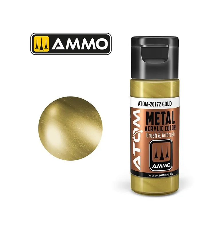 ATOM METALLIC Gold Aktuální