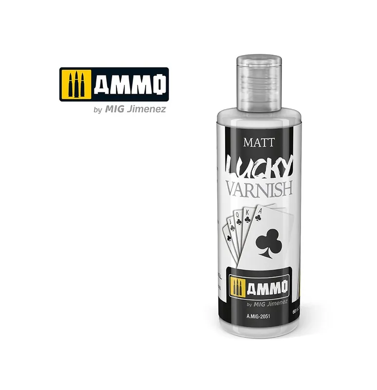 Vysoce Kvalitní LUCKY VARNISH Matt (60ml)