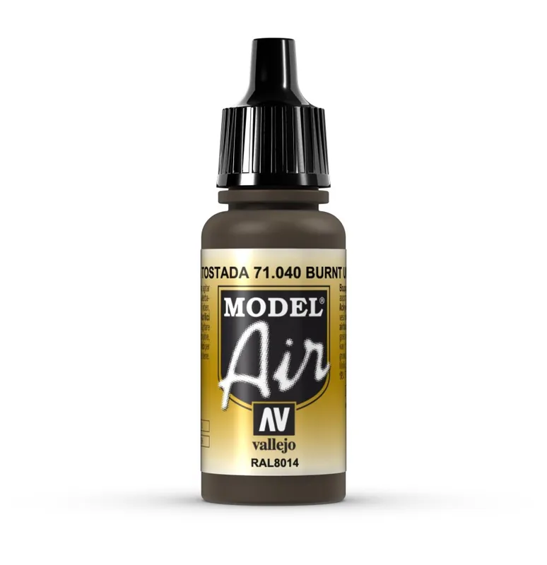 Vallejo Model Air 71040 – Burnt Umber Tovární Cena