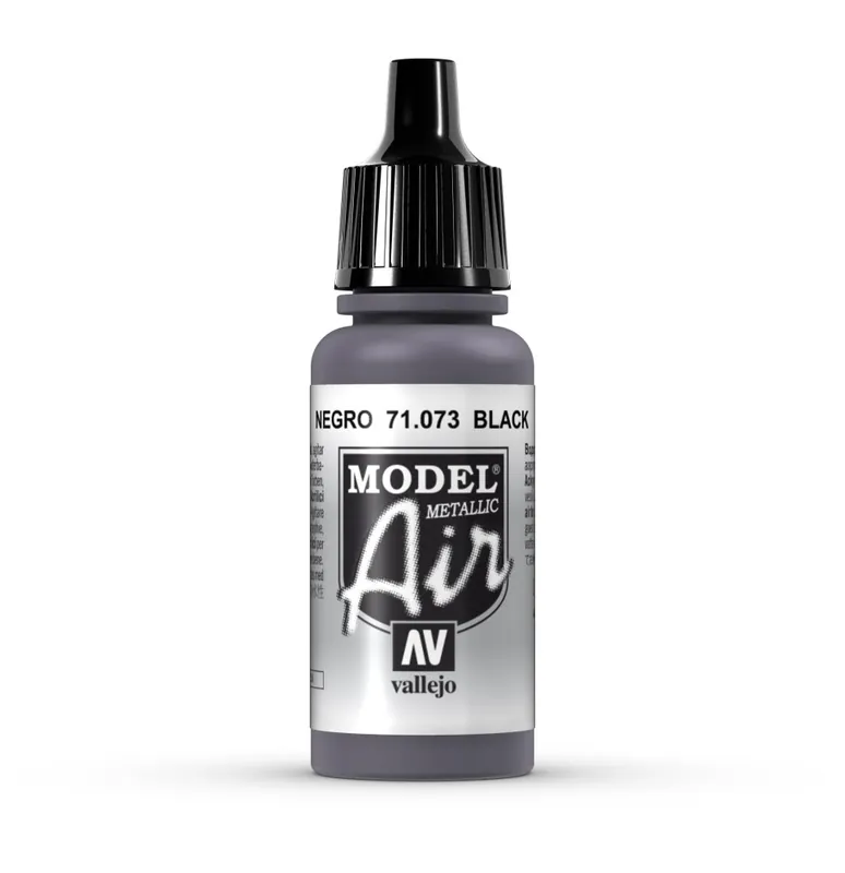 Vysoce Kvalitní Vallejo Model Air 71073 – Black Metal