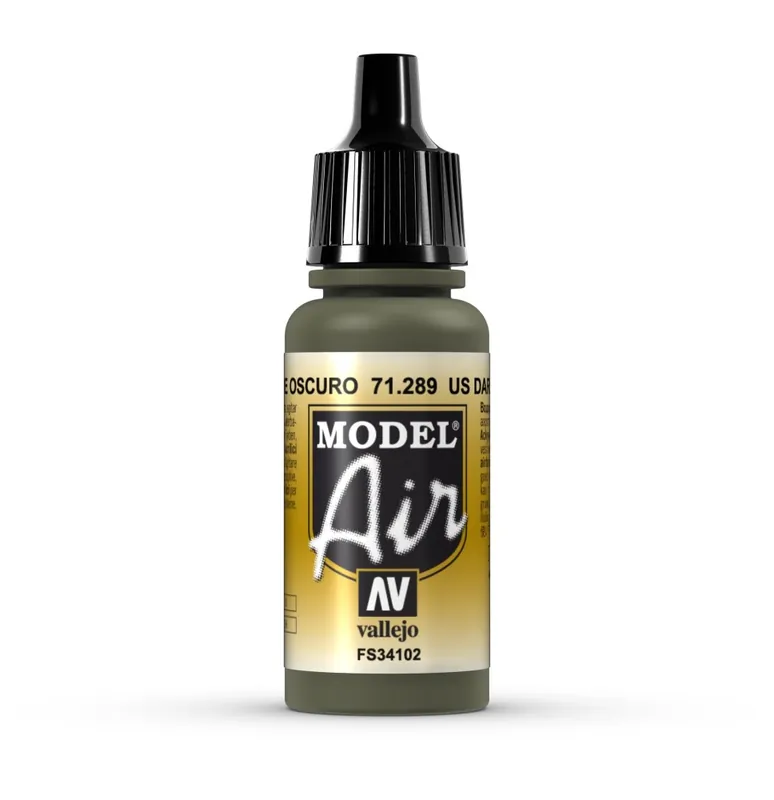 Vallejo Model Air 71289 – US Dark Green (FS34102) Bezpečná Platba