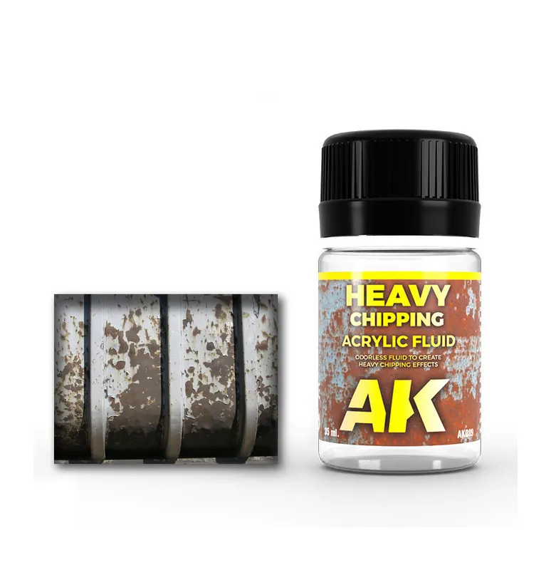 HEAVY CHIPPING EFFECTS ACRYLIC FLUID Hit Sezóny