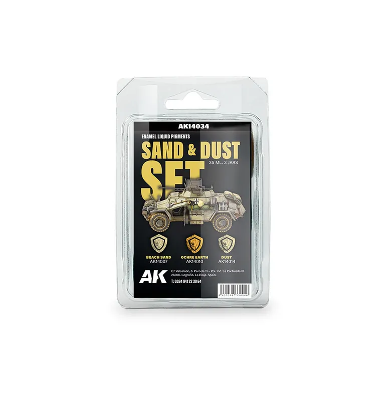 Rychlé Dodání SAND & DUST SET - Liquid Pigment