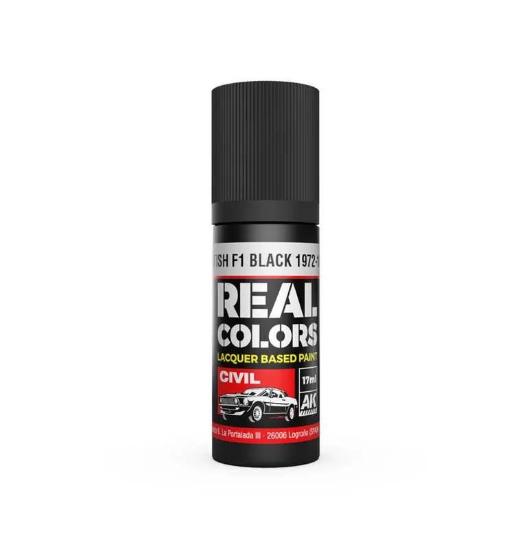 Real Colors British F1 Black 1972-1986 Tovární Cena