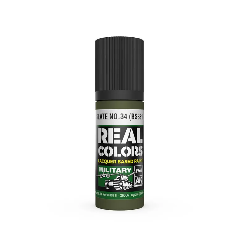 Real Colors Slate No.34 (BS381) Novinka
