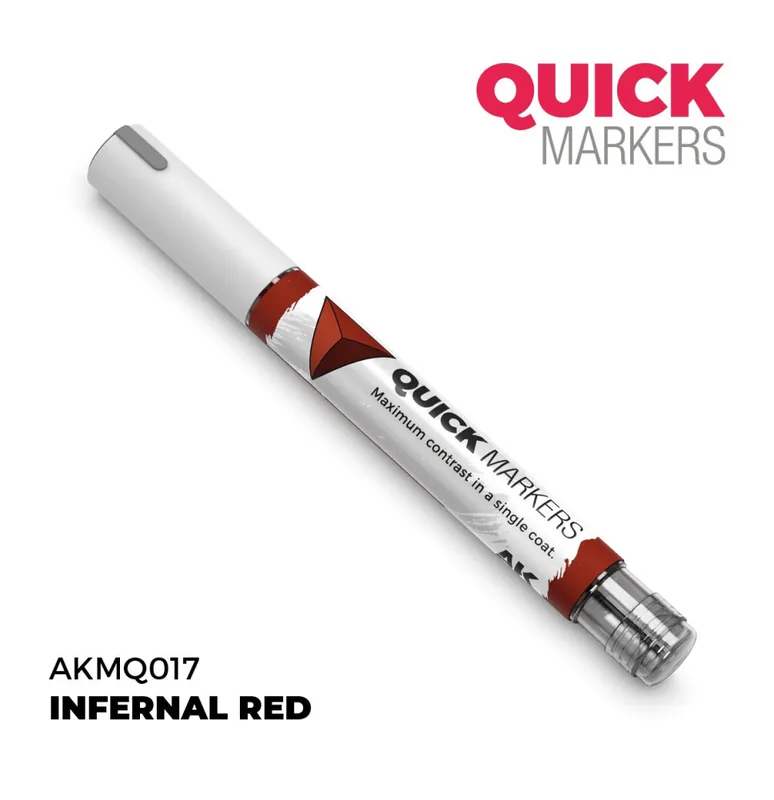 QUICK MARKER - INFERNAL RED Poslední Šance