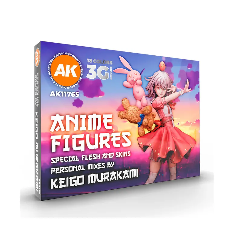 3GEN ANIME FIGURES - SPECIAL FLESH AND SKINS - SIGNATURE SET BY KEIGO MURAKAMI Omezená Nabídka