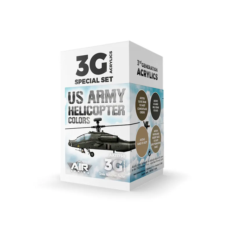 Speciální Cena 3GEN US Army Helicopter Colors SET