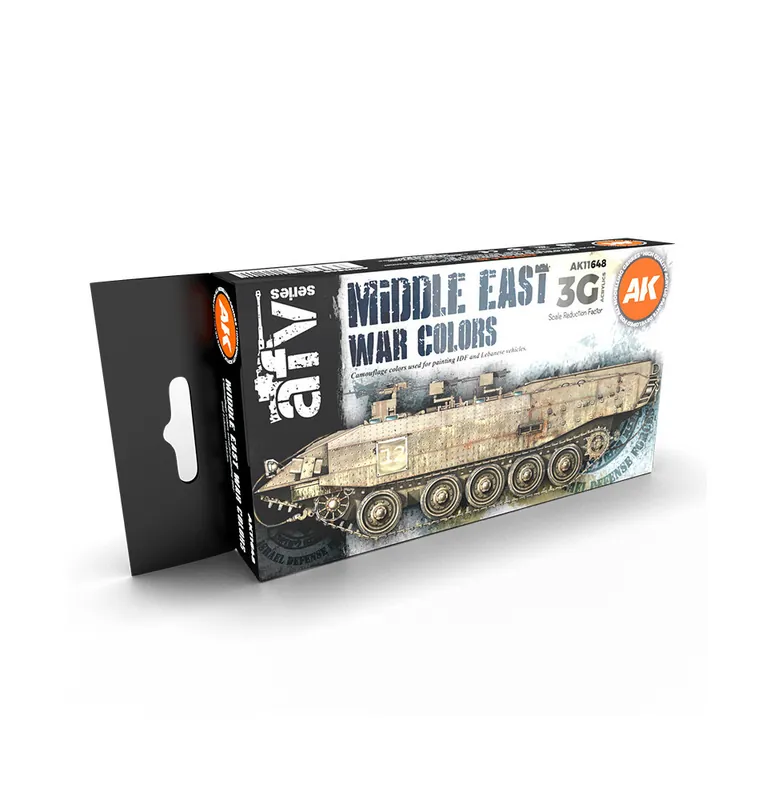 3GEN MIDDLE EAST WAR COLORS Akce